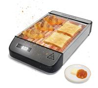 Aigostar Tostapane 1000W 6 Livelli Tostatura Inox Display Digitale