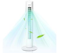 Aigostar TowerFan Ventilatore a torre oscillante 45W 3 velocità H 77 Cm