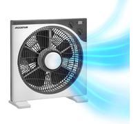 AIGOSTAR VENTILATORE BOX DA TAVOLO 5 PALE 3 VELOCITA SILENZIOSO 35 WATT TIMER
