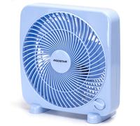 Aigostar Ventilatore Box da Tavolo Silenzioso 35W 3 Velocità 3 Pale