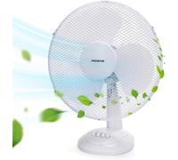 VENTILATORE DA TAVOLO 45W - BIANCO - 3 VELOCITA' - MISURA L420xW270xH550mm - MOT