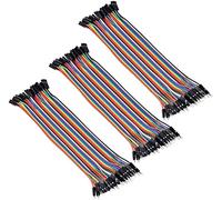 Aihasd 120P 20CM 1P-1P 40-Pin cavetti Jumper da Maschio a Femmina per Cavo Test Circuito Breadboard