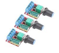Aihasd 3PCS Mini PWM Regolatore di Tensione Regolabile Pannello di Controllo LED Dimmer Regolatore di Velocità Luce Costante