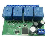 Aihasd 4 canali modulo relè 12V Bluetooth 4.0 Interruttore BLE per Apple Android Phone IOT