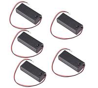 Aihasd 5 pezzi 3 V AAA Portabatteria Custodia della batteria Coperchio della batteria con interruttore ON/OFF e Filo PH2.0JST Connettore Maschio per BBC Micro:bit