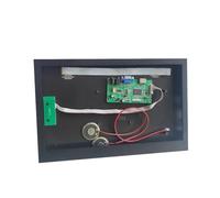 AIHDBCL Kit Scheda Controller EDP VGA Compatibile HDMI For Monitor LED Da 15.6 "1920X1080 B156HTN03 + Custodia In Metallo Con Cover Posteriore E Kit Driver EDP(B156HTN03.5)