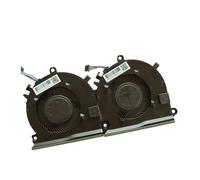 AIHDBCL Laptop CPU GPU Fan di Raffreddamento Cooler Notebook PC | Compatibile Con HP Pavilion Gaming 5 15-EC L77560-001 15-EC0016ax 15-EC0075ax Series Ventilatore Di Scarico(2 piece fan)