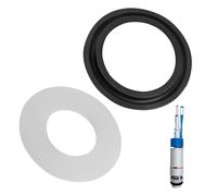 Aihoom 2 pezzi Set di guarnizioni per laghetto, guarnizione in gomma per serbatoio Geberit, ricambio per valvola a prova di perdite, compatibile con serbatoi da caccia, kit guarnizioni per WC