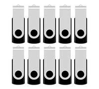 Aiibe Chiavetta USB 2.0 da 8 GB, 8 GB, confezione da 50 pezzi, colore nero