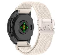 AiiBowy 22mm Cinturino Compatibile con Garmin Forerunner 570 47mm/Venu 3 45mm/Forerunner 265/255, Cinturini in Nylon Fibbia Paracadute per Garmin vivoactive 4 Luce Stellare
