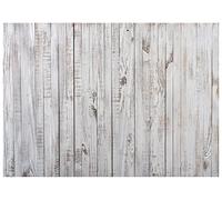 AIIKES 7x5FT Bianco Grigio Plancia di Legno Sfondo Vintage Legno Sfondo Neonato Fotografia Sfondo Decorazione Festa di Compleanno Sfondo Studio Puntelli 11-890