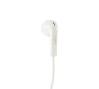 aiino - auricolari POP con adattatori ergonomici,n silicone, Anti groviglio, Compatibilità Universale, Microfono multifunzionale - Bianco