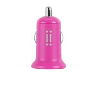 aiino - Caricatore da Auto 1 Porta USB 1A, Universale, Compatibile con iPhone X/8/7/6, iPad, Samsung S9/S8/S7, Huawei, Honor - Rosa