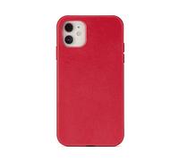 aiino Custodia Buddy per iPhone 12 mini, Biodegradabile e Antimicrobica, 100% Materiali Vegetali, Antiurto e AntiGraffio,Impugnatura morbida,Tecnologia Antimicrobica,Qualità Italiana - Rosso Papavero
