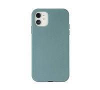 aiino Custodia Buddy per iPhone 12 mini, Biodegradabile e Antimicrobica, 100% Materiali Vegetali, Antiurto e AntiGraffio,Impugnatura morbida,Tecnologia Antimicrobica,Qualità Italiana - Verde Oceano