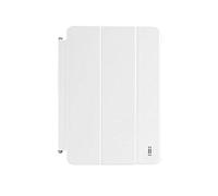 Aiino Custodia Pieghevole Rigida Cover Case a Libro Combo Accessorio per Tablet Pc iPad mini, iPad mini 2, iPad mini 3, Bianco