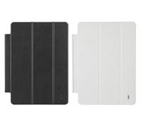 Aiino Custodia Pieghevole Rigida Cover Case a Libro Three Accessorio per Tablet Pc iPad Air 2, Nero/Bianco