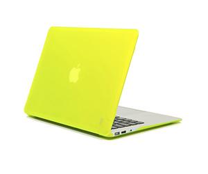 Aiino Custodia Rigida Hard Shell Cover Case Accessorio per MacBook Air 11 Pc Portatili Matte, Giallo