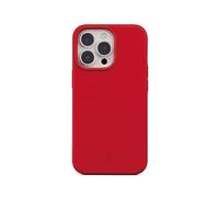 aiino italian ideas Custodia Allure per iPhone 13 Pro, Cover in Silicone Liquido con Magnete Integrato per iPhone 13 Pro, Antiurto e AntiGraffio, Aggancio e Allineamento Magnetici, Rosso