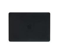 aiino Soft Shell Cover semitrasparente MacBook, Custodia Rigida Finitura Opaca, Ultraleggera e Resistente, Case Protettivo per MacBook Air 13” (inizio 2020 e M1 2020), Antigraffio e Antiurto, Nero