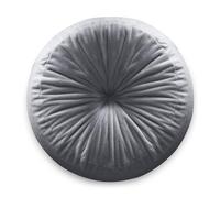 Aiire Pouf Gigante Morbido 120X50 cm - Puff Poltrona a Sacco o Bean Bag con Imbottitura per Decorazione della Camera da Letto - Puffo per Sedersi XXL, Pouffe da salotto - Puf Grigio XXXL
