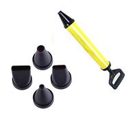 AIITLLYNA Pistola cemento,Pompa per cemento,Pistola multifunzione per malta,calafataggio multifunzione con set di 4 ugelli