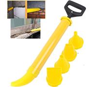 AIITLLYNA Pistola per Calafataggio,Pompa per Cemento Pistola per Malta Applicatore Spray Pistola per Stuccatura per Cemento Calce Malta con 5 Beccucci