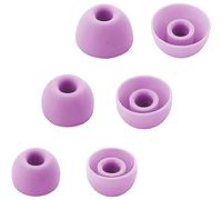 Aiivioll 6 gommini di ricambio in silicone per auricolari Beats Fit Pro/Studio, S/M/L (viola)