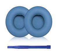 Aiivioll Cuscinetti auricolari di ricambio per cuffie Beats Solo 4 in pelle proteica, per cuffie On-Ear Wireless Solo 4, cuscinetti auricolari in morbida pelle proteica, isolamento acustico, memory