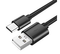 Aiivioll Il cavo di ricarica USB C è adatto per altoparlanti Marshall EMBERTON II, ACTON Ⅱ BLUETOOTH, MAJOR IV, MINOR III, cavo di ricarica rapida da USB A a tipo C (0,5 m/nero)