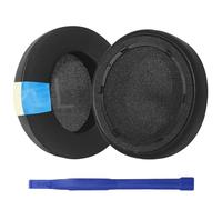 Aiivioll Q45 - Cuscinetti auricolari di ricambio compatibili con Anker Soundcore Space Q45, texture in gel fresco e memory foam morbido per Soundcore Space Q45 (GL nero)