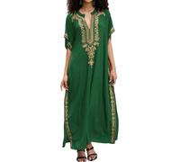 AiJump LikeJump Donna Caftan Abito da Spiaggia Maxi Parei Copri Bikini Costume da Bagno Cover Up