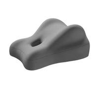 AIJUSSS Cuscino for glutei for coppie, cuscino a cuneo in memory foam for la vita con fodera lavabile for il posizionamento delle gambe e supporto for la vita(Gray)