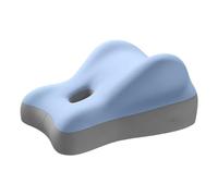 AIJUSSS Cuscino for glutei for coppie, cuscino a cuneo in memory foam for la vita con fodera lavabile for il posizionamento delle gambe e supporto for la vita(Blue)