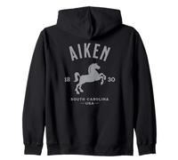 Aiken South Carolina USA Cavallo Equestre Design Felpa con Cappuccio