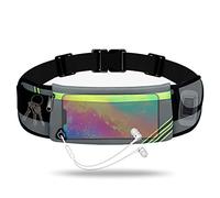 Aikendo - Marsupio per correre, allenarsi e fare jogging, non rimbalza, per viaggiare, riporre i soldi, il cellulare, per iPhone XS max, iPhone 8 plus, N-5923 C,