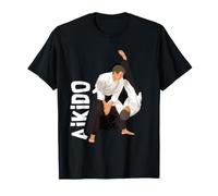 Aikido Allenamento Arte Marziale - Ikkyo Nikyo Sankyo Maglietta