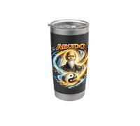 Aikido Master Energia Cosmica Bicchiere termico in acciaio inox doppia parete