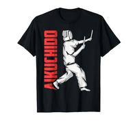 Aikuchido Aikuchi Koshirae Scuro Spada Giapponese Maglietta