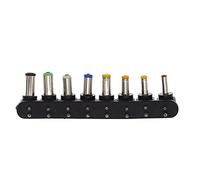 Ailan 8-in-1 Universal Laptop Adapter Adapter Computer AC Tip Notebook Computer CAC DC Power Caricatore per Computer Portatile Connettore Adattatore per Computer