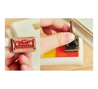 Ailan Bellissimi disegni di tamponi d'inchiostro a base d'acqua, gamma di progetti artistici e artigianali, tamponi d'inchiostro colorati, impronte digitali, colori alla moda, Verde, 7.2x5.2x2.1 cm