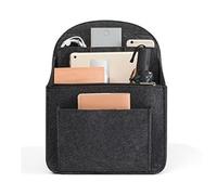 Ailan Borsa organizer per zaino in feltro Scatena il potenziale di viaggio Zaino organizer con tasche multiple Escursionismo da donna, grigio scuro 35 * 27cm