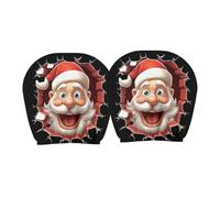 Ailan Copri poggiatesta per auto, SUV, camper, protezione decorativa per interni auto, confezione da 2, copri poggiatesta universale per sedile anteriore, divertente