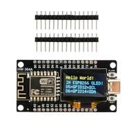 Ailan La scheda di sviluppo WiFi con chip ESP8266 e display OLED supporta più modalità di programmazione PCB TYPE-C/interfaccia micro, ESP8266 V3 (TIPO-C)