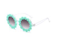 Ailan Occhiali da sole per bambini Ragazze Protezione UV elegante e affidabile per le giornate in spiaggia Occhiali da sole per ragazze Età 6-8 Regali per bambine, verde
