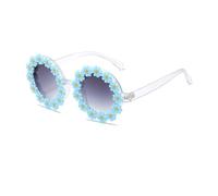 Ailan Occhiali da sole per bambini Ragazze Protezione UV elegante e affidabile per le giornate in spiaggia Occhiali da sole per ragazze Età 6-8 Regali per bambine, blu