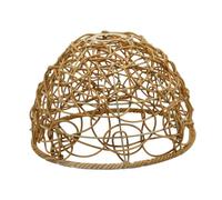 Ailan Paralume intrecciato, copri lampada a sospensione, facile da installare, copri lampada fatto a mano, elegante bar, può essere utilizzato in vari ambienti per creare un'atmosfera tranquilla, il