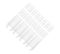 Ailan Porta etichette facile da rimuovere, porta etichette in plastica PVC trasparente e flessibile per la vendita al dettaglio, fornisce una scorta sufficiente per soddisfare