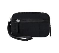 Ailan Portafoglio funzionale con 3 scomparti con cerniera per donna in nylon Portafoglio portachiavi da donna in nylon impermeabile Portafoglio Iris di seconda generazione, UN