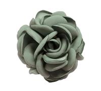 Ailan Spilla a fiori elegante e versatile per dichiarazioni di moda chic Spilla a corpetto di fiori Spille a fiori in stoffa, verde